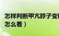 怎样判断甲亢脖子变粗（轻度甲亢早期脖子粗怎么看）