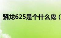 骁龙625是个什么鬼（全方位了解骁龙625）