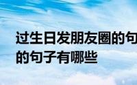 过生日发朋友圈的句子沙雕 过生日发朋友圈的句子有哪些 