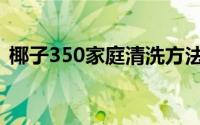 椰子350家庭清洗方法（椰子350如何清洗）