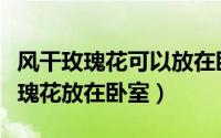 风干玫瑰花可以放在卧室吗（能不能把风干玫瑰花放在卧室）