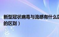 新型冠状病毒与流感有什么区别（2019新型冠状病毒和流感的区别）