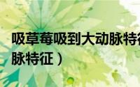 吸草莓吸到大动脉特征视频（吸草莓吸到大动脉特征）