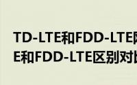 TD-LTE和FDD-LTE网络制式哪个好（TD-LTE和FDD-LTE区别对比图解）