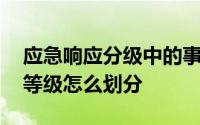 应急响应分级中的事件等级有哪些 应急响应等级怎么划分 