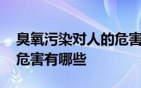 臭氧污染对人的危害及防护 臭氧污染对人的危害有哪些 