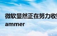 微软显然正在努力收购企业社交网络供应商Yammer