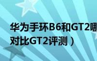 华为手环B6和GT2哪个值得买（华为手环B6对比GT2评测）