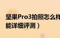 坚果Pro3拍照怎么样（坚果Pro3手机拍照功能详细评测）