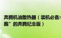 奔腾机油散热器（装机必备:什么样的散热器可以镇得住“超跑”的奔腾纪念版）