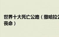世界十大死亡公路（撒哈拉公路容易迷路,第九条让好多工人丧命）