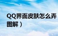 QQ界面皮肤怎么弄（QQ界面皮肤设置教程图解）