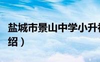 盐城市景山中学小升初招生办（盐城市景点介绍）