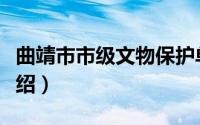 曲靖市市级文物保护单位（曲靖市文物古迹介绍）