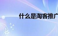 什么是淘客推广（应该怎么玩）