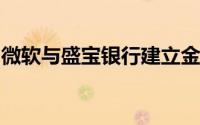 微软与盛宝银行建立金融技术云合作伙伴关系