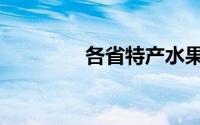 各省特产水果（各省特产）