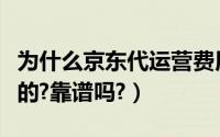 为什么京东代运营费用高（京东代运营是干嘛的?靠谱吗?）