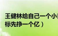 王健林给自己一个小目标（王健林：人生小目标先挣一个亿）