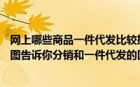 网上哪些商品一件代发比较挣钱（一件代发是什么意思?1张图告诉你分销和一件代发的区别）