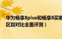 华为畅享8plus和畅享8买哪个好（华为畅享8plus与畅享8区别对比全面评测）