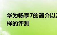 华为畅享7的简介以及华为畅享7的性能是怎样的评测