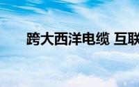 跨大西洋电缆 互联网的真正基础设施