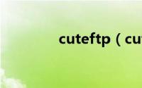 cuteftp（cuteftp序列号）