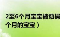 2至6个月宝宝被动操（宝宝被动操适用于2-6个月的宝宝）