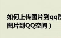 如何上传图片到qq群指定文件里（如何上传图片到QQ空间）