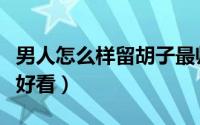 男人怎么样留胡子最帅（男人怎么样留胡子才好看）