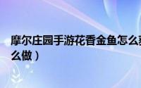 摩尔庄园手游花香金鱼怎么获得（摩尔庄园手游花香金鱼怎么做）