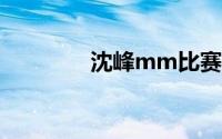 沈峰mm比赛推荐游戏攻略