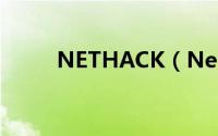 NETHACK（NetHack鉴定攻略）