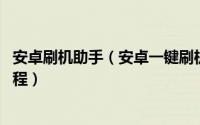 安卓刷机助手（安卓一键刷机 卓大师刷机专家电脑版刷机教程）