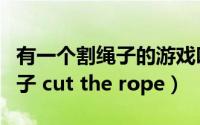 有一个割绳子的游戏叫什么（如何玩游戏割绳子 cut the rope）