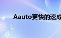 Aauto更快的速成版一天能赚多少？