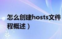 怎么创建hosts文件（HostEase简单建站教程概述）