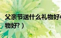 父亲节送什么礼物好小学生（父亲节送什么礼物好?）