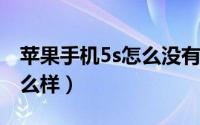 苹果手机5s怎么没有4g网络（苹果手机5S怎么样）