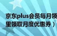 京东plus会员每月领券（京东PLUS会员在哪里领取月度优惠券）