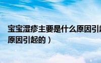 宝宝湿疹主要是什么原因引起的（宝宝湿疹是怎么回事哪些原因引起的）