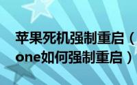 苹果死机强制重启（iPhone死机怎么办 iPhone如何强制重启）