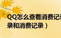 QQ怎么查看消费记录（怎么查看QQ登陆记录和消费记录）