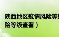 陕西地区疫情风险等级查询（微信陕西疫情风险等级查看）