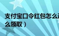 支付宝口令红包怎么追回（支付宝口令红包怎么领取）