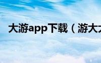 大游app下载（游大大APP订机票怎么订）