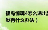 孤岛惊魂4怎么逃出监狱（孤岛惊魂4逃出监狱有什么办法）