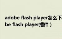 adobe flash player怎么下载安装（ubuntu如何安装 adobe flash player插件）