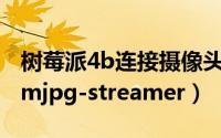 树莓派4b连接摄像头（树莓派3B   Pi摄像头 mjpg-streamer）